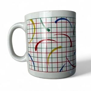Vintage 1985 Memphis Milano Style Panache by Dema Mug